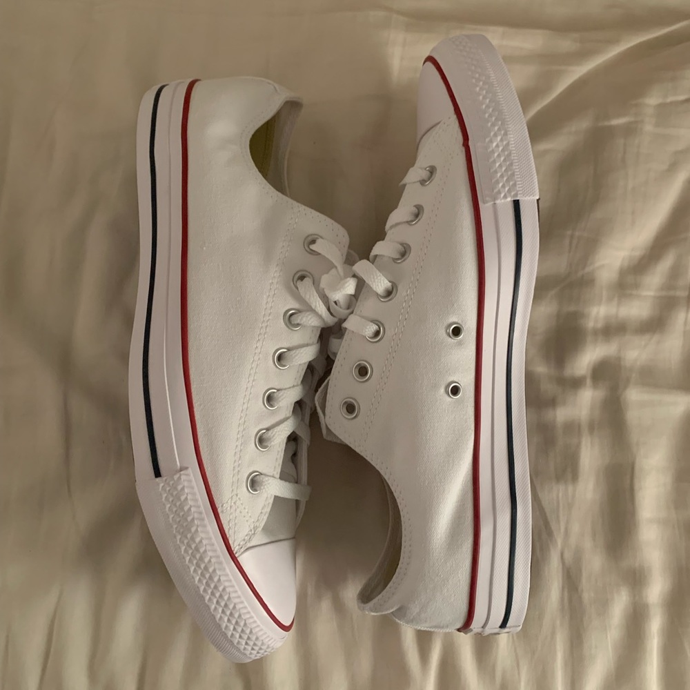 Converse All Star Low White - Size 13